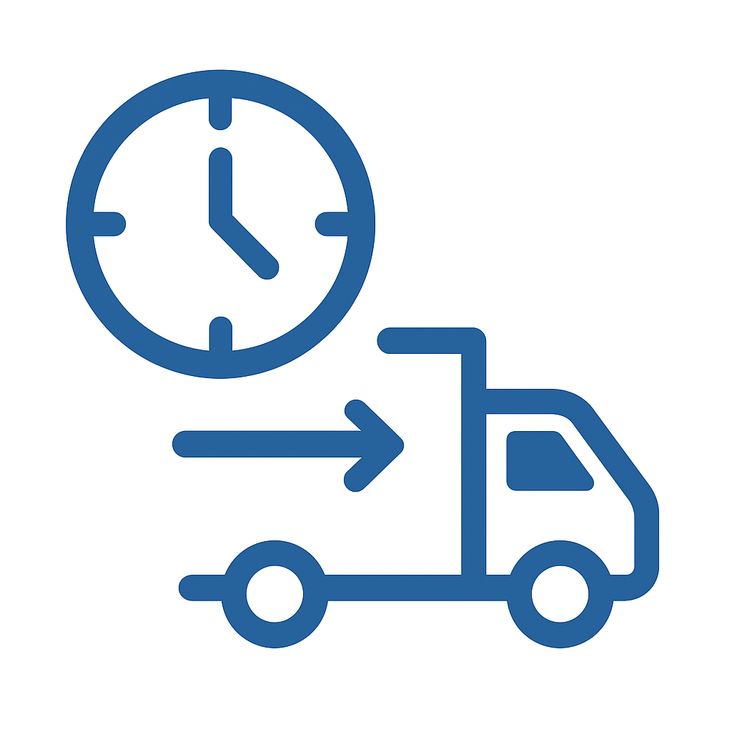 On-time Pickup & Delivery